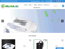 Tablet Screenshot of huakaicn.com
